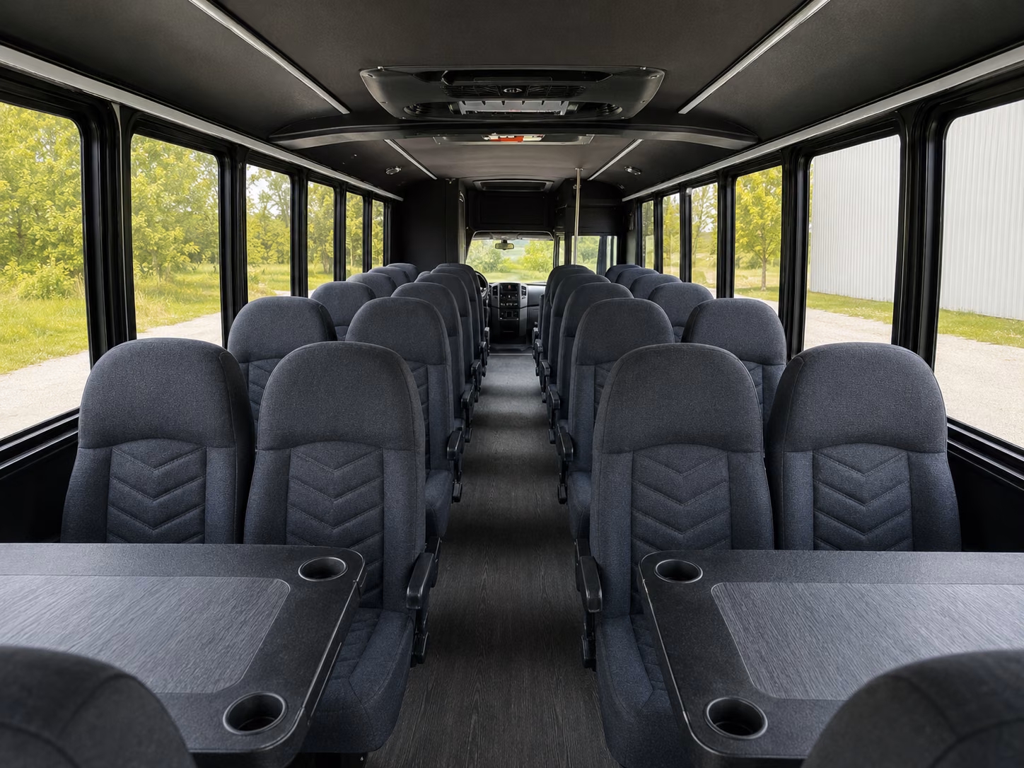 port st lucie 18 passenger minibus inside