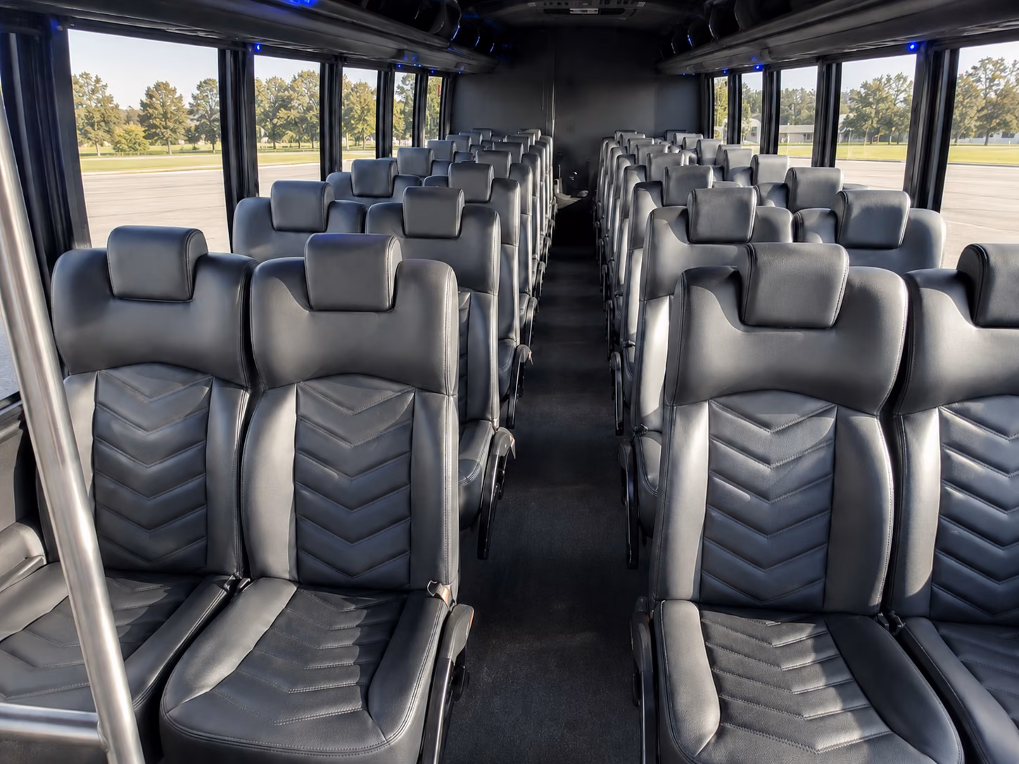 port st lucie 18 passenger minibus interior