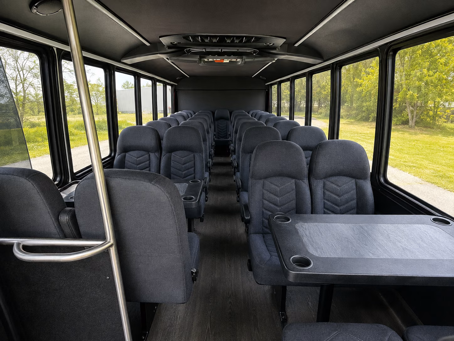 port st lucie 20 passenger minibus inside