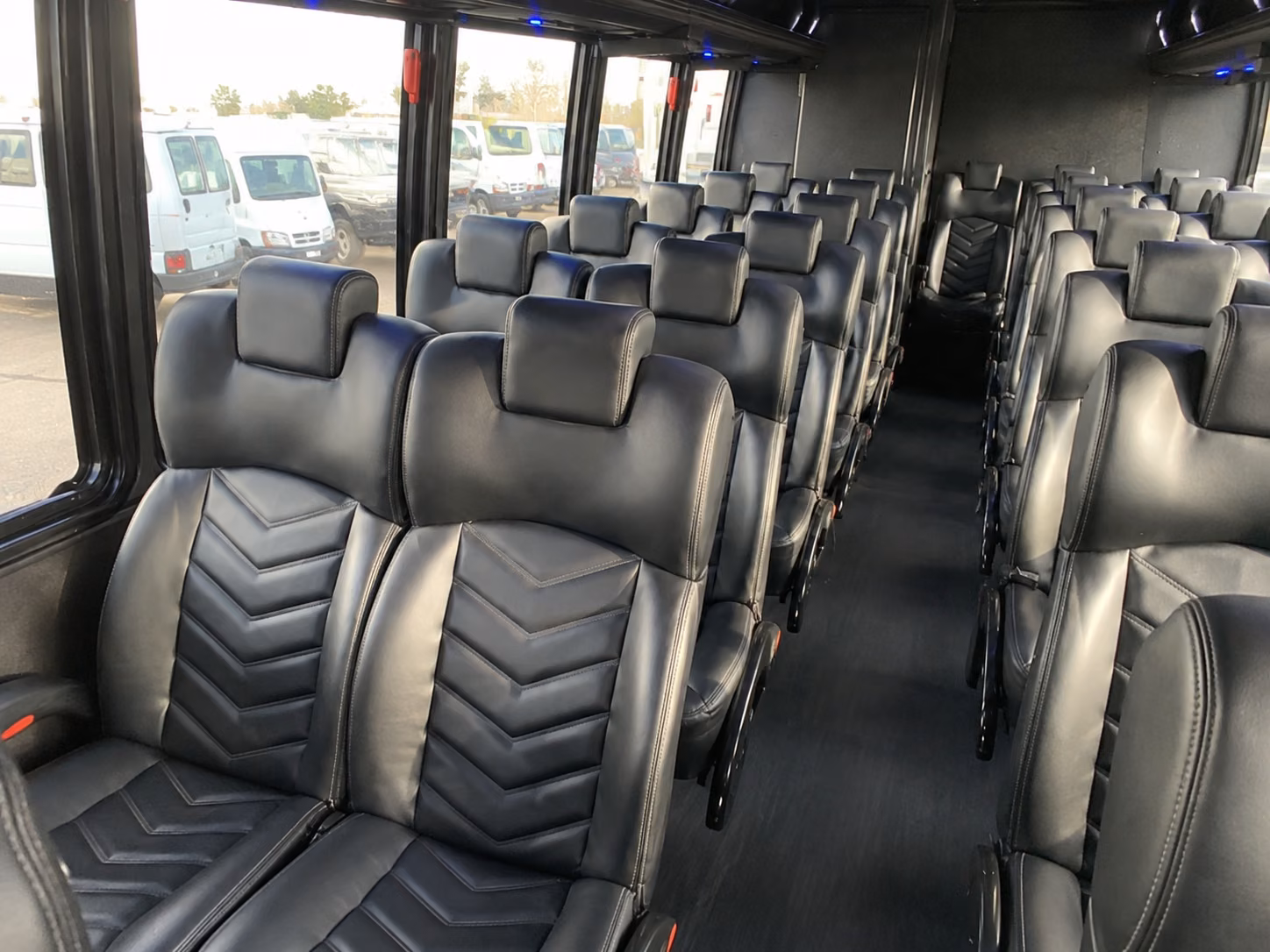 port st lucie 20 passenger minibus interior