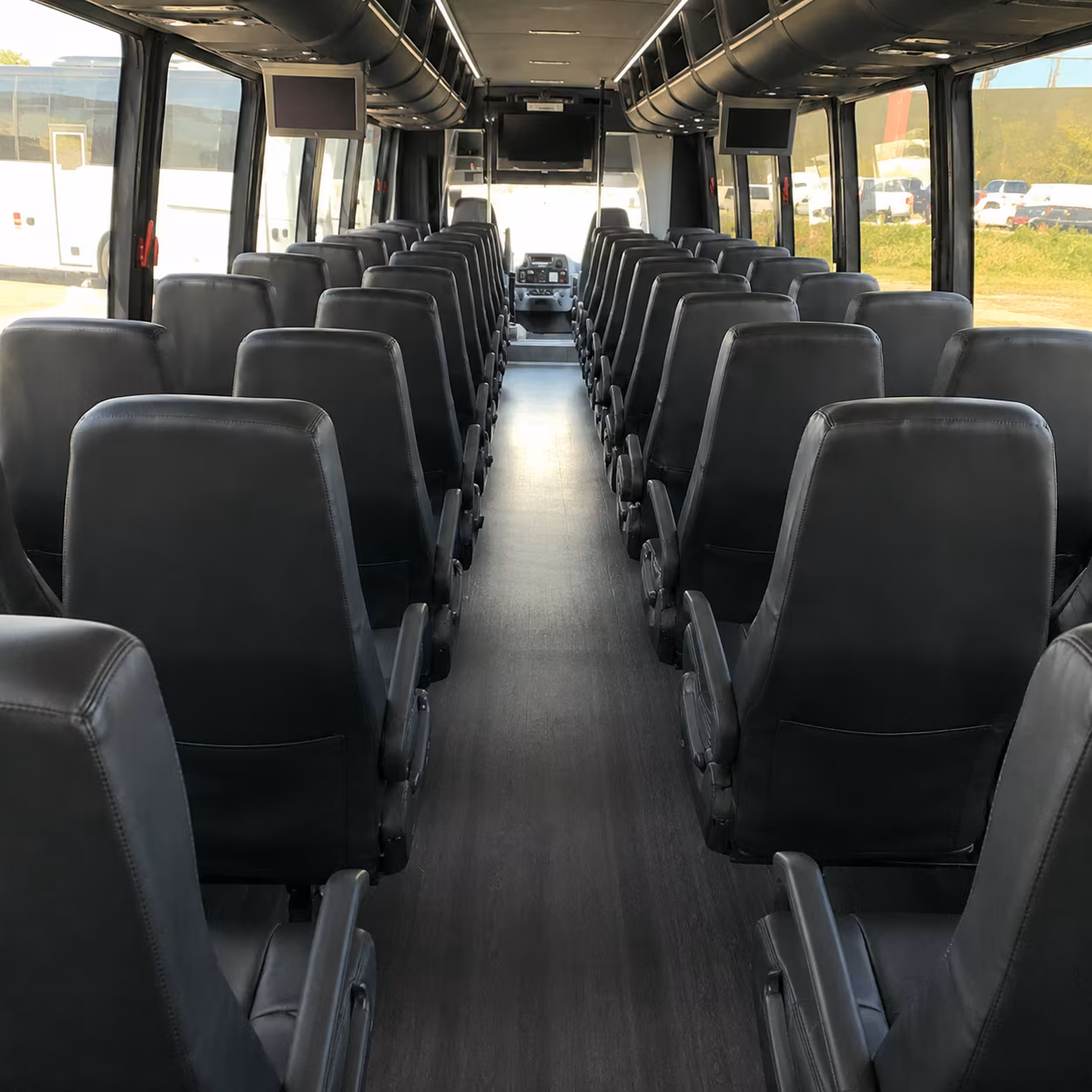 port st lucie 25 passenger minibus inside