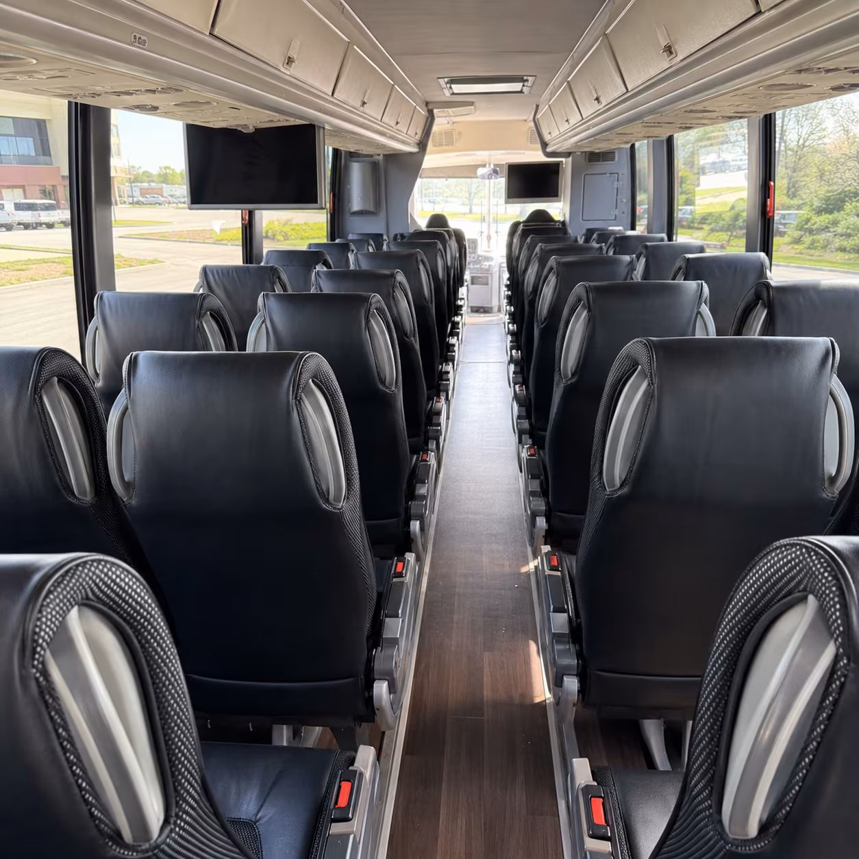 port st lucie 56 passenger charter bus inside