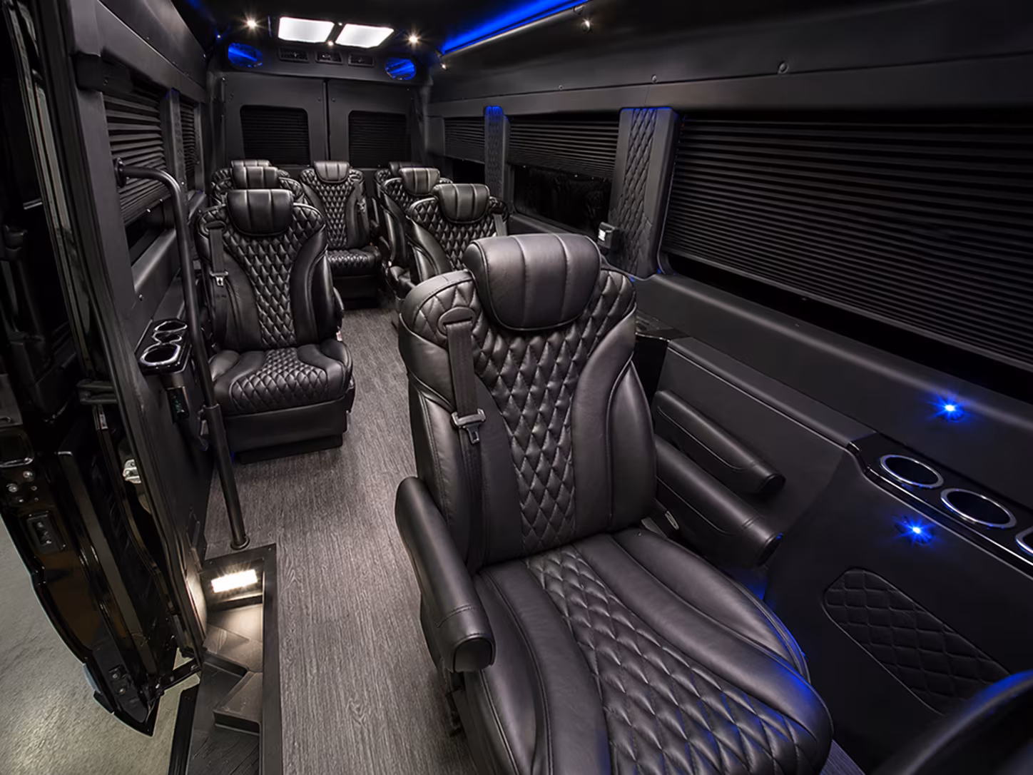 port st lucie wedding transportation onboard seating